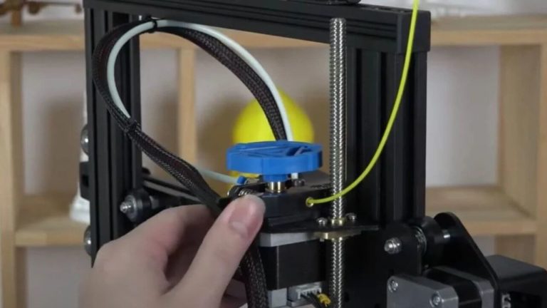 getting started with 3d printing - changing filament ender